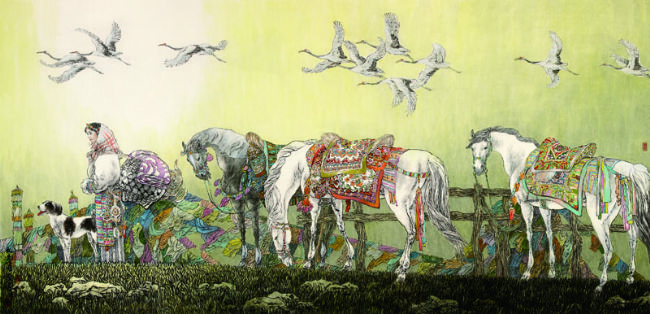 赵文元作品欣赏 赵文元作品欣赏