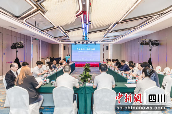 图为成都高新区外资外贸合作交流恳谈会现场。 图为成都高新区外资外贸合作交流恳谈会现场。